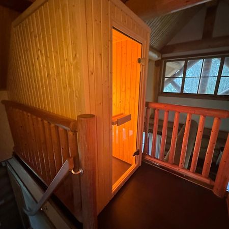 Unieke Houten Villa Met Sauna In Twente - 5P Den Ham Bagian luar foto