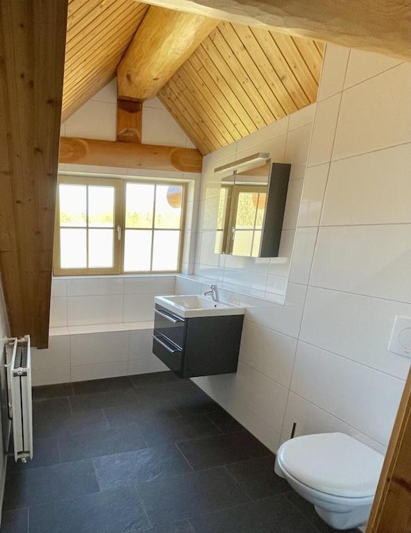 Unieke Houten Villa Met Sauna In Twente - 5P Den Ham Bagian luar foto
